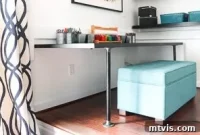 Surprisingly Easy DIY Pipe Desk