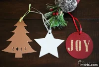 Artisan Leather Christmas Adornments