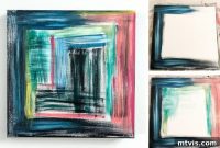 Effortless DIY Abstract Art Canvas