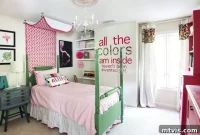 Rainbow Hues: A Little Girl’s Bedroom Tour