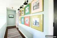Bright DIY Memory Wall
