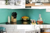 Budget DIY Kitchen Backsplash Makeovers