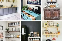 Chic and Functional Coffee Bar Designs
