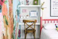 Smart Nook Space Saver: Easy DIY Floating Desk and Shelves