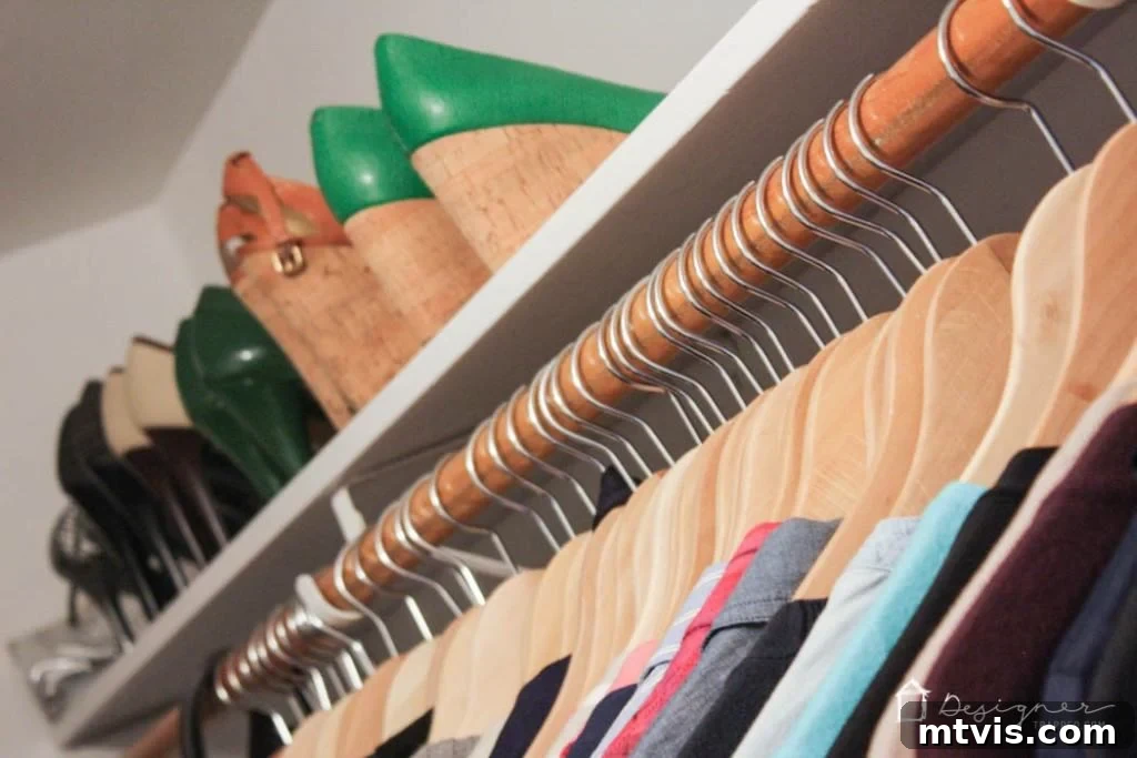 Conquer Your Closet Chaos in 2 Hours 7 Clean and efficient closet design after organization