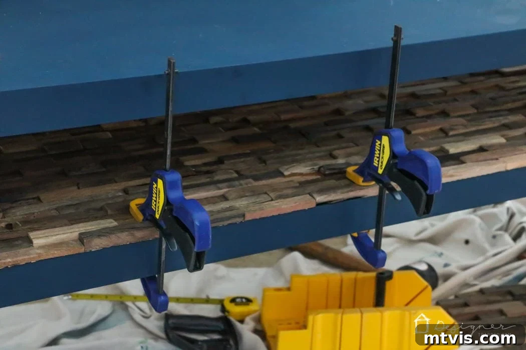 OMG, this is hands down the best Ikea Lack hack I have seen! I assumed it would be hard to get all those pieces of wood attached to the inside but this method looks SO EASY. Totally doing this the next time I can get to Ikea!