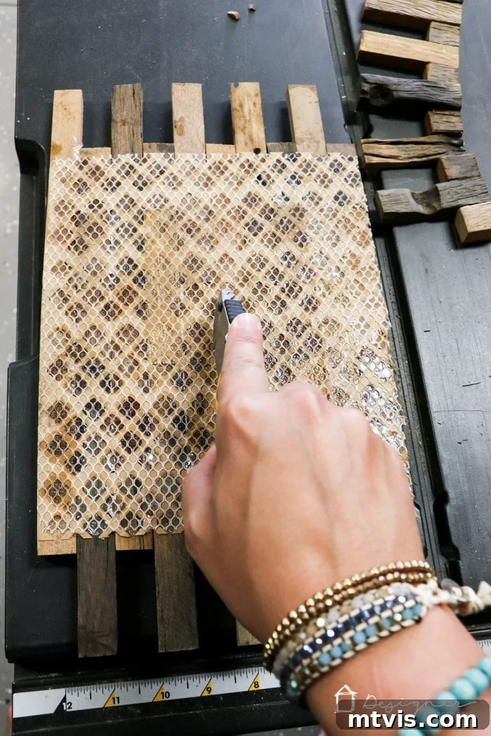 OMG, this is hands down the best Ikea Lack hack I have seen! I assumed it would be hard to get all those pieces of wood attached to the inside but this method looks SO EASY. Totally doing this the next time I can get to Ikea!