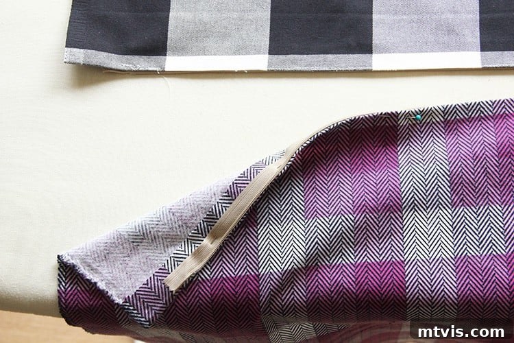 Sewing a Zippered Pillow Cover 2 A beautifully crafted zippered pillow cover showcasing its ease of creation for DIY enthusiasts.