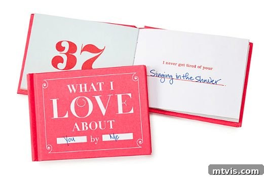 You and Me Book - a thoughtful journal to share love with your teen