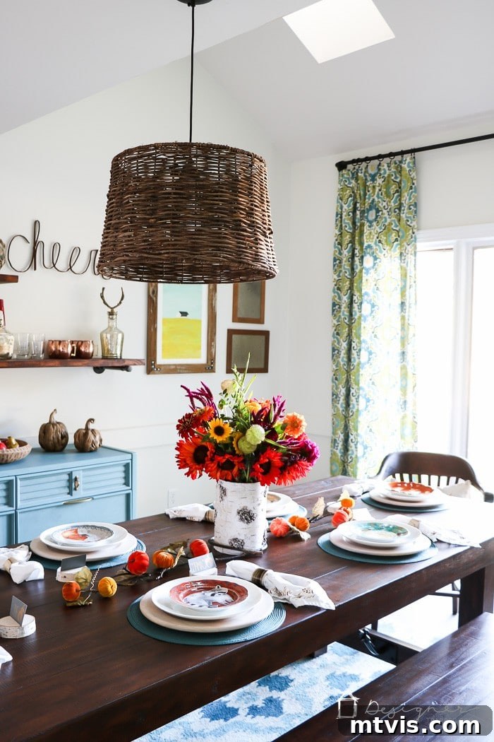Your Ultimate Guide To Effortless Pipe Shelves 7 Beautifully styled colorful dining room with new DIY pipe shelves
