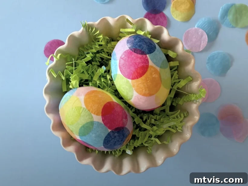 My Top DIY Easter Decor Ideas and Beyond 9 Delicate frosted paper honeycomb eggs for elegant Easter decor