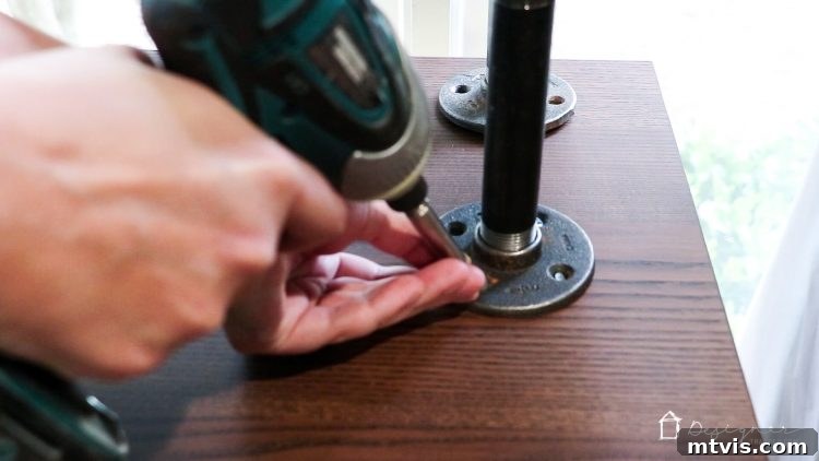 Effortless Malm Upgrade 11 WOW! I can't believe this is an Ikea Malm dresser! What a great Ikea Malm hack. Love the industrial dresser that it turned into. Looks very high-end on a very small budget!