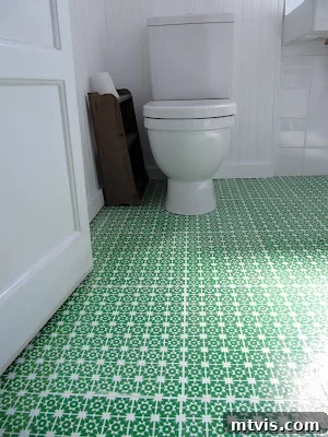 20 Affordable Flooring Ideas That Look Expensive 12 DIY floor covered in colorful art paper