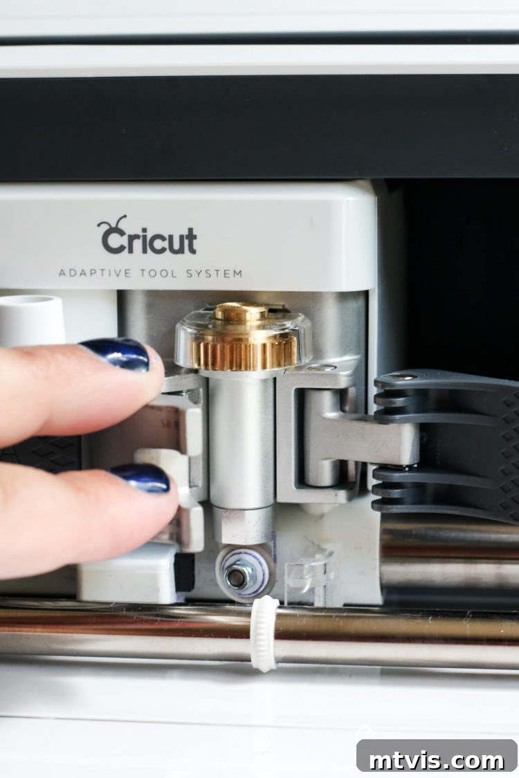 Unleash Every Idea with Cricut Maker 6 Cricut Maker's Knife Blade for thick materials: Master cutting wood, leather, and mat board with advanced adaptive pressure for flawless DIY projects.