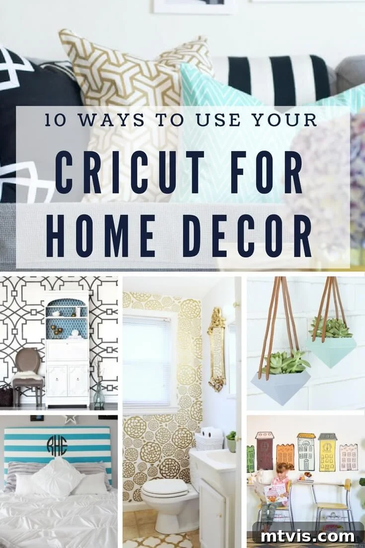 Discover amazing DIY Cricut projects for home decor, personalized gifts, and more! Get inspired by this collection of cutting machine crafts to transform your space and unleash your creativity.