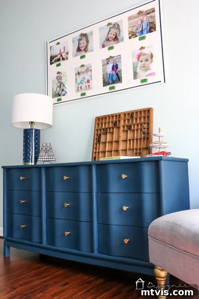 Beyond Basic: 15 Stunning DIY Dresser Redesigns 6 Master the art of painting a wood dresser for a professional finish.