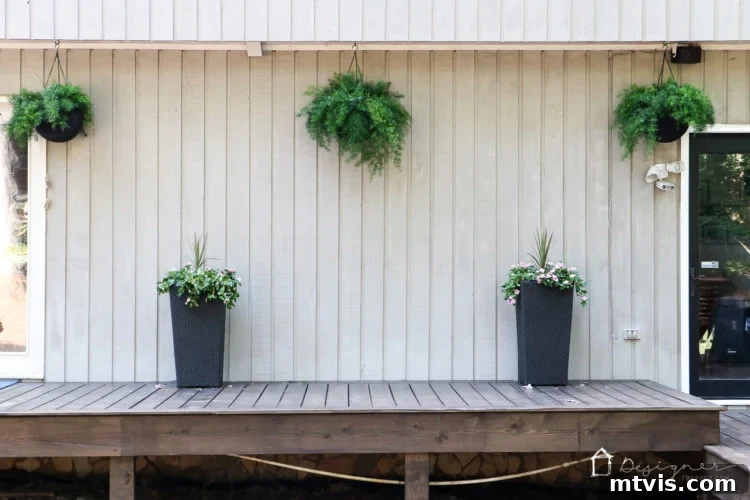Dreaming of an outdoor bar or deck bar? We were too and we are sharing our plans for this easy and affordable DIY deck bar!