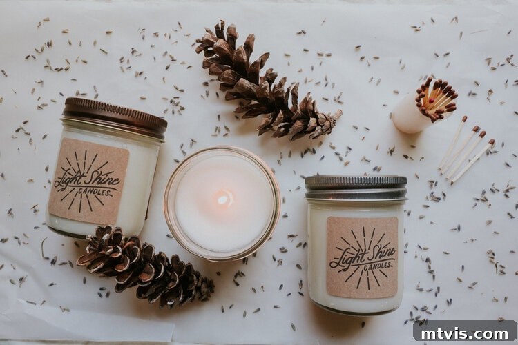 Elevating Gratitude: Unique Hostess Gift Ideas 5 light shine candle