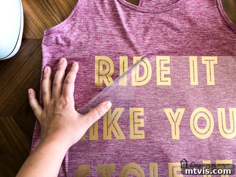 Mastering Cricut Iron On for Stretchy Materials 10 Learn how to use Cricut Iron On Vinyl for workout clothes!