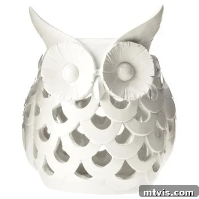 Target owl decor alternative, perfect for a DIY paint transformation.