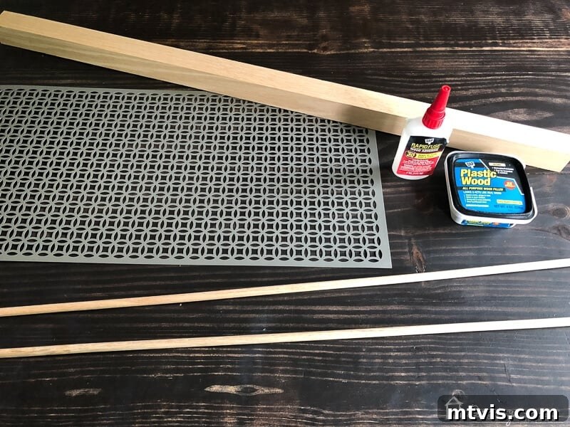 Sparkle and Store: DIY Jewelry Organizers for Every Piece 3 All materials for the DIY jewelry organizer laid out neatly