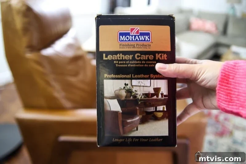 mohawk leather care kit