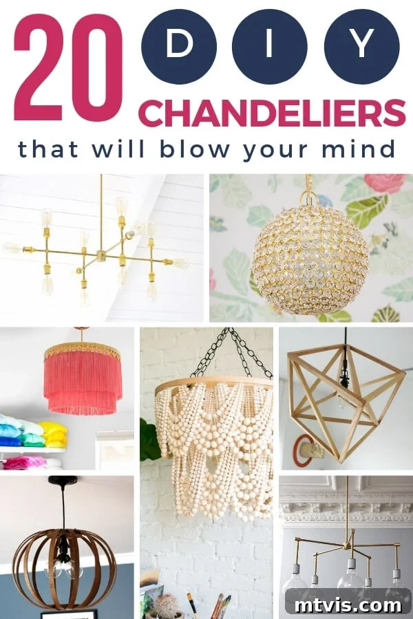 20 DIY chandeliers that will blow your mind