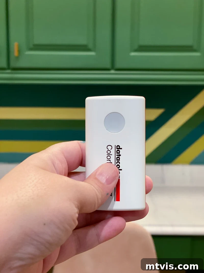 Perfectly Matching Existing Wall Paint 2 Datacolor ColorReader EZ for matching paint colors