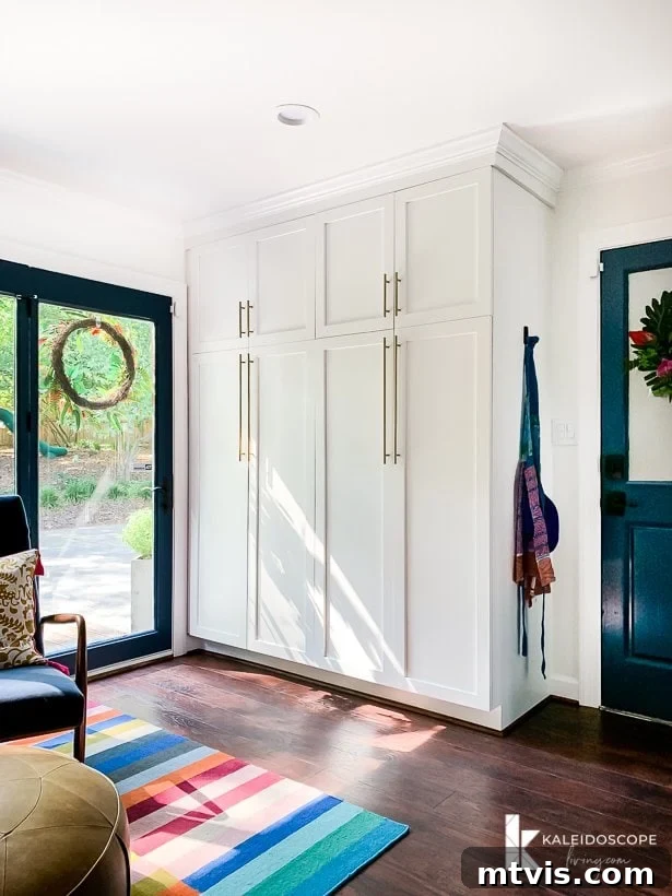 kitchen remodel with large pantry cabinets, demonstrating expanded and organized storage