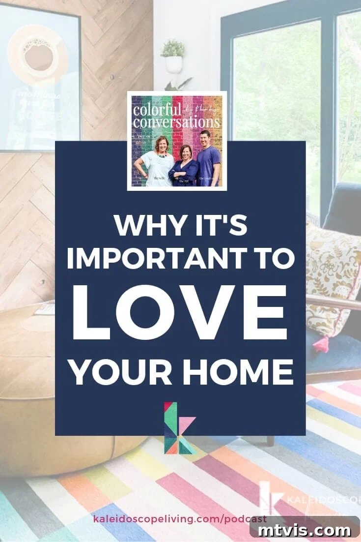 The Power of Loving Your Home 2 A beautifully decorated living room, reflecting comfort and personal style, emphasizing the importance of loving your home.