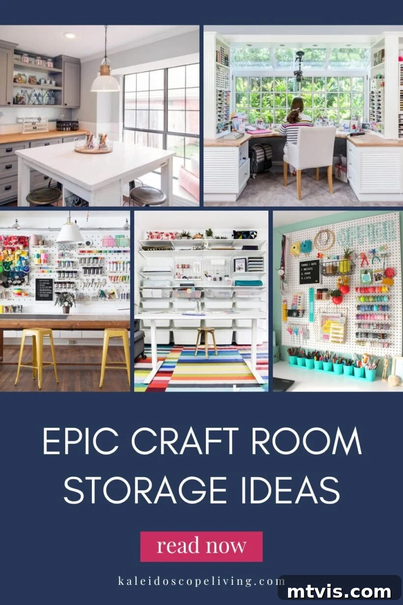 Ultimate Craft Room Organization Solutions 2 Discover amazing craft room ideas for organization, design, and clever storage solutions. Perfect for your next DIY craft room project!