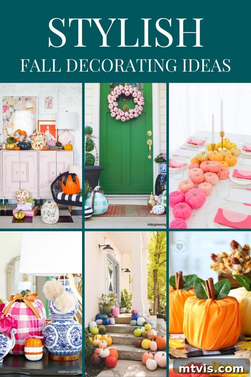Stylish DIY Fall Decor for Less 2 stylish fall decorating ideas for home