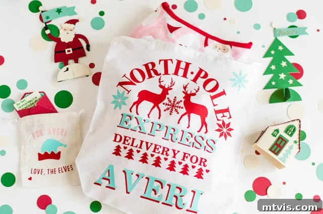 DIY cricut gift bags