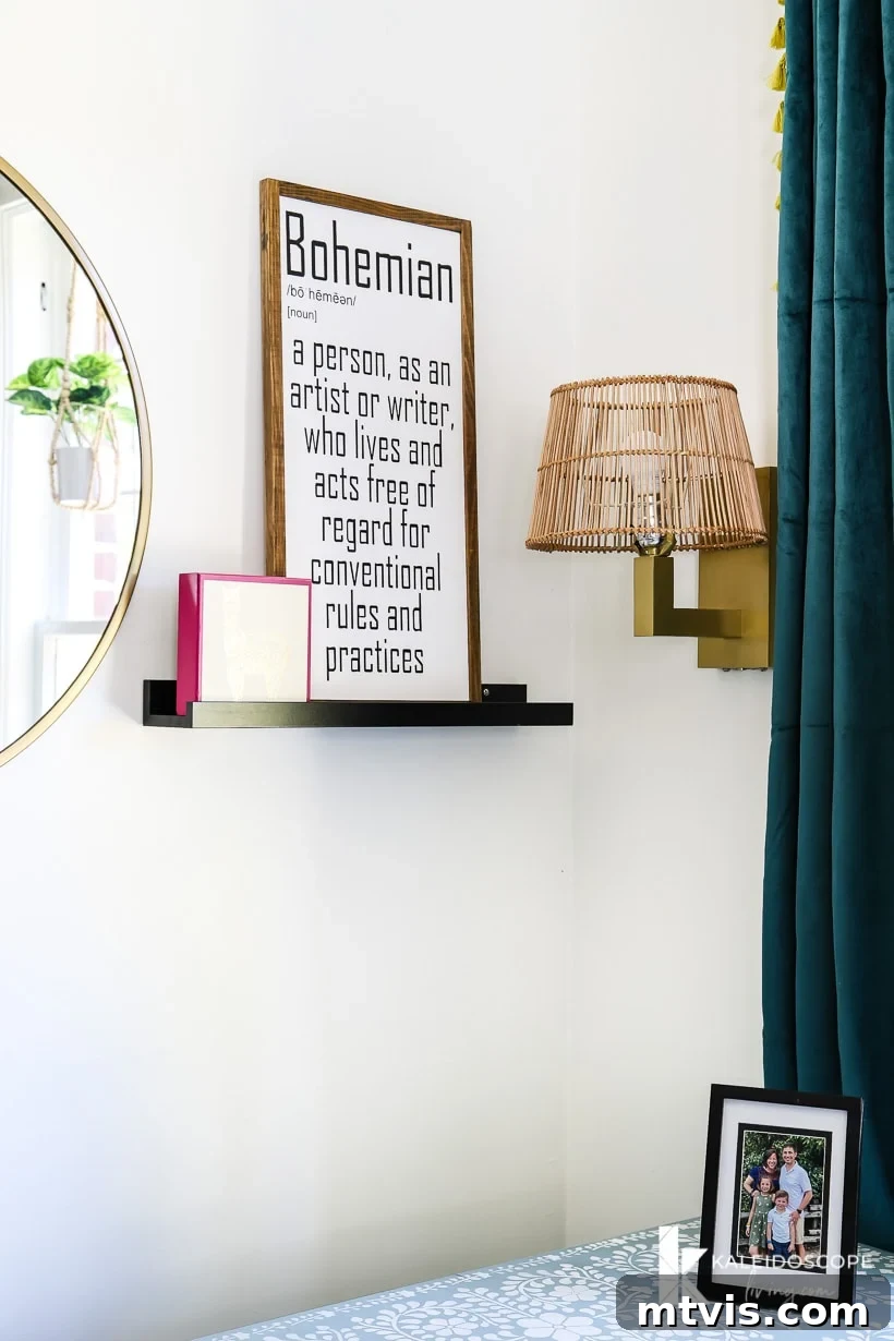 Thea Workspace Transformed 11 Home office makeover with a beautiful and cohesive gallery wall