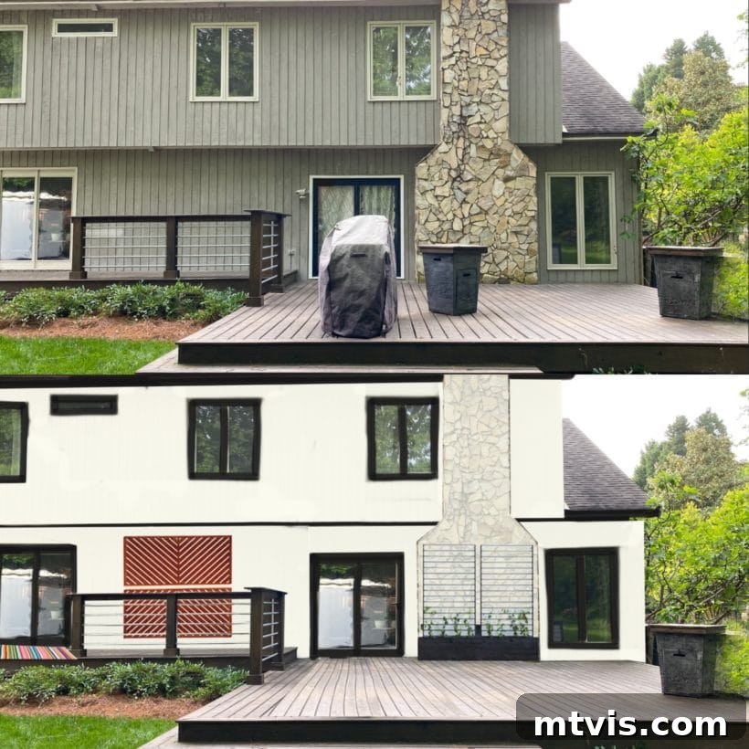 Exterior Paint Perfection: 5 Steps to Prep Your Home 3 Dream Exterior House Paint Visualisation