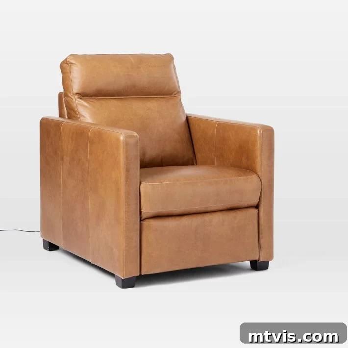 Sink Into Luxury: Recliners Where Style Meets Supreme Comfort 12 stylish traditional leather power recliner