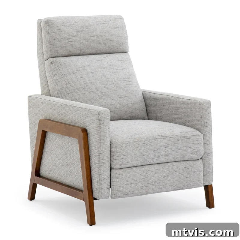 Sink Into Luxury: Recliners Where Style Meets Supreme Comfort 4 upholstered modern recliner chair