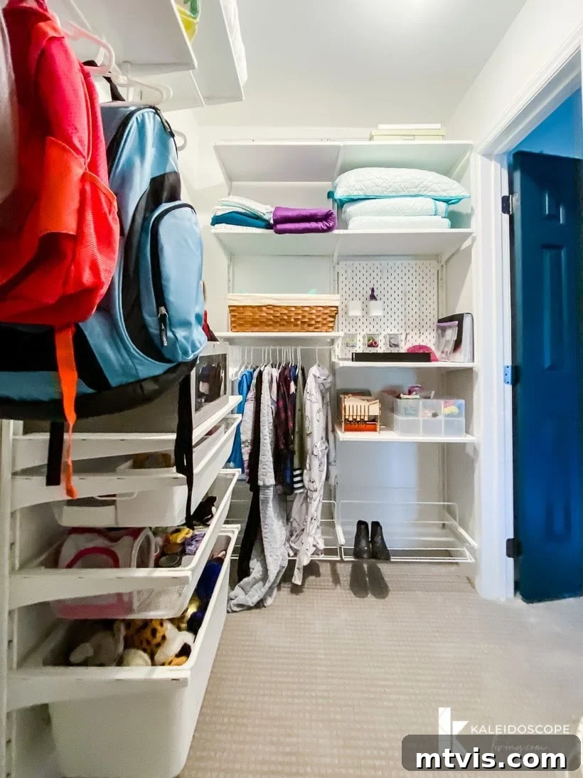 Your Home's Hidden Goldmine 4 organized child's closet