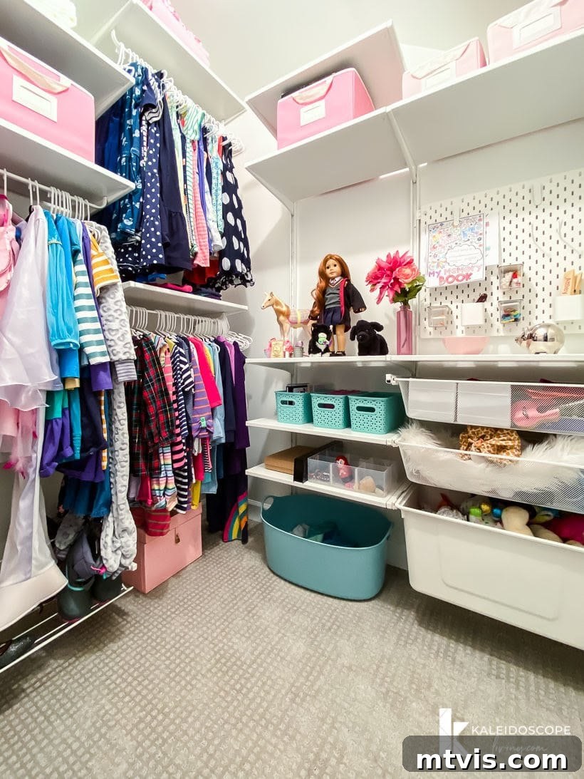 Your Home's Hidden Goldmine 5 organized child's closet