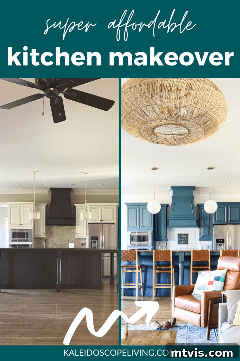 Our Jaw-Dropping Kitchen Reno - Done on a Dime! 2 affordable kitchen makeover before and after