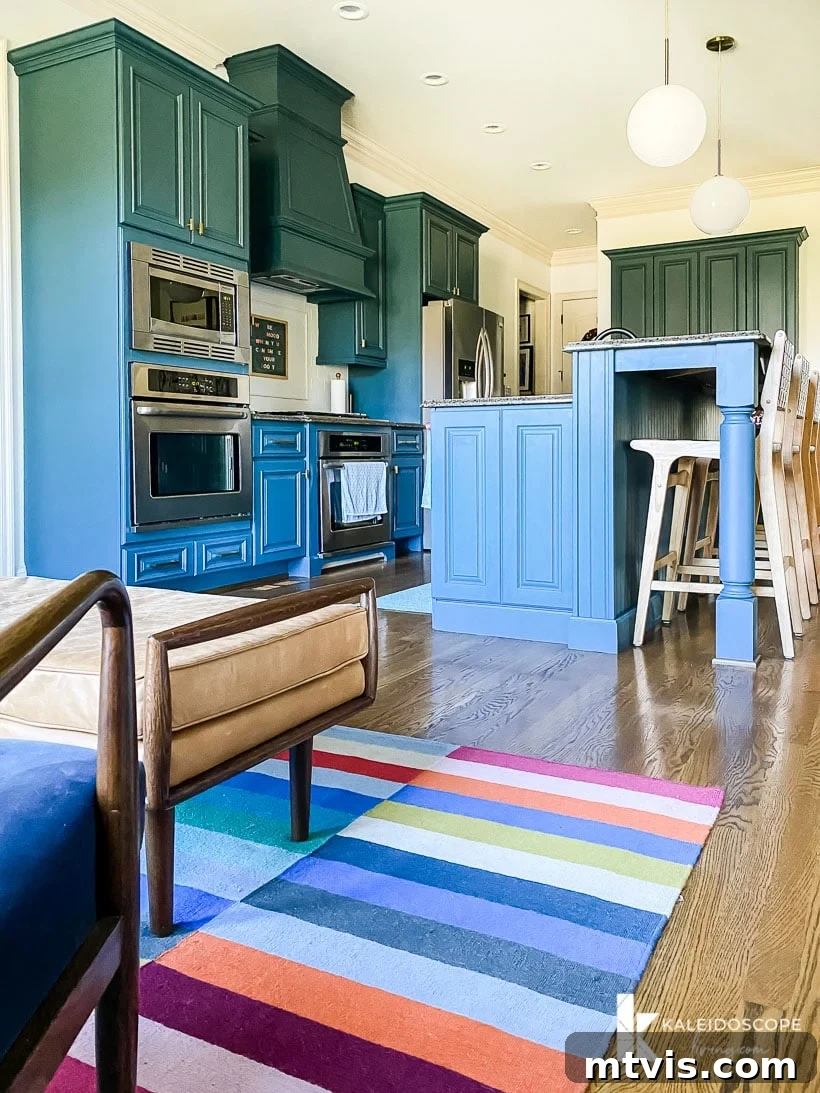 Our Jaw-Dropping Kitchen Reno - Done on a Dime! 9 kitchen cabinets painted with Fusion Mineral Paint