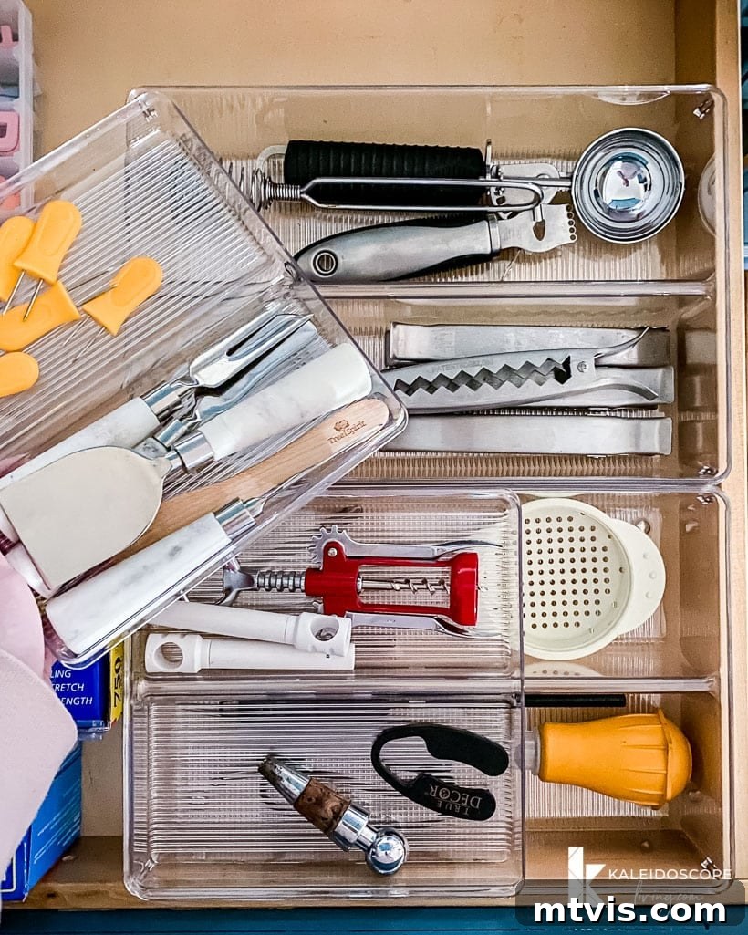 Our Jaw-Dropping Kitchen Reno - Done on a Dime! 18 space saving kitchen drawer organization