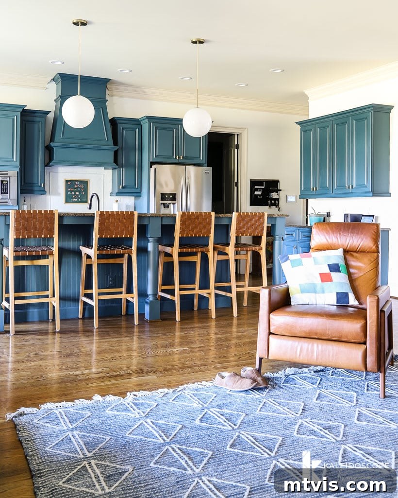 Our Jaw-Dropping Kitchen Reno - Done on a Dime! 7 kitchen makeover with painted cabinets and painted tile backsplash