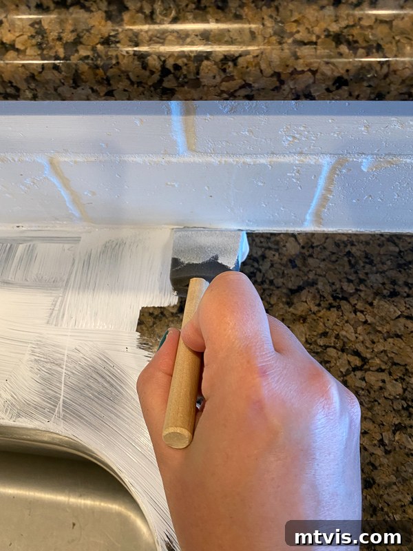 Paint Your Countertops Like a Pro: Essential Tips for a Flawless Finish 9 countertop paint- DIY painted countertops to look like marble by Tasha Agruso of Kaleidoscope Living