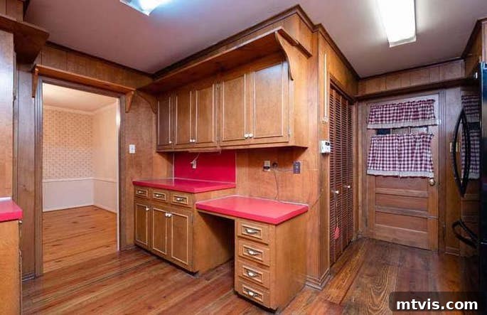 Designer in a Binder: Customer Success Stories 30 Before photo of LeAnn's kitchen with upper shelf