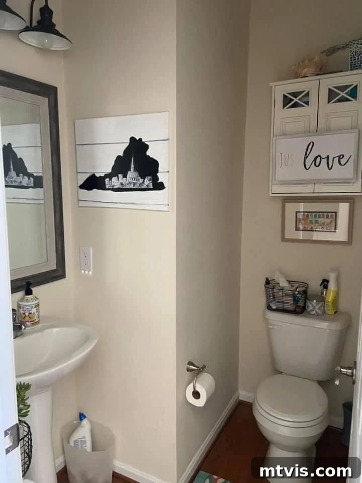 Designer in a Binder: Customer Success Stories 52 white powder room