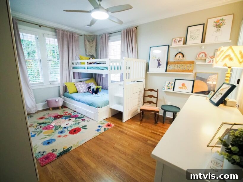 Designer in a Binder: Customer Success Stories 59 colorful kids room with bunk beds