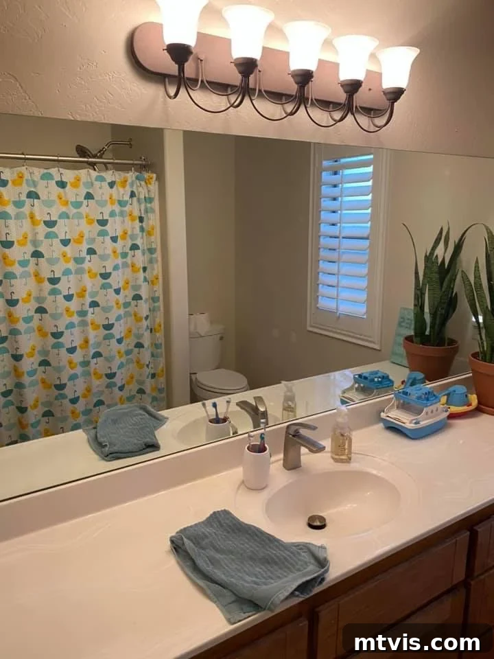 Designer in a Binder: Customer Success Stories 60 outdated bathroom with wood cabinets