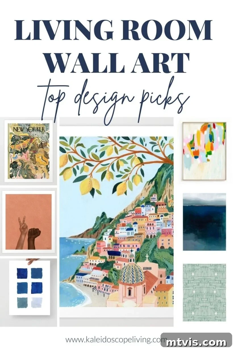 Elevate Your Living Room: Designer Secrets for Art Selection 2 living room art