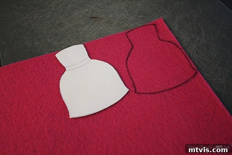 Felt Doll Magic: Create Your Own Playtime Friends 4 Close-up of DIY felt dress-up doll clothes and accessories laid out, showcasing various colorful felt pieces ready for embellishment.